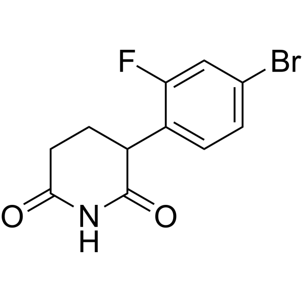 3-(4-Bromo-2-fluorophenyl)piperidine-2,6-dione