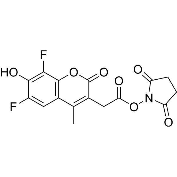 6, 8-Difluoro-7-hydroxy-4-methylcoumarin NHS ester