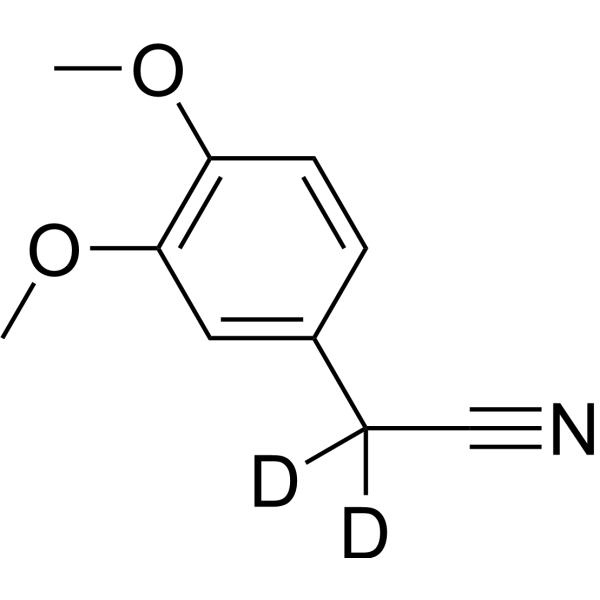 3,4-Dimethoxyphenylacetonitrile-α,α-d2
