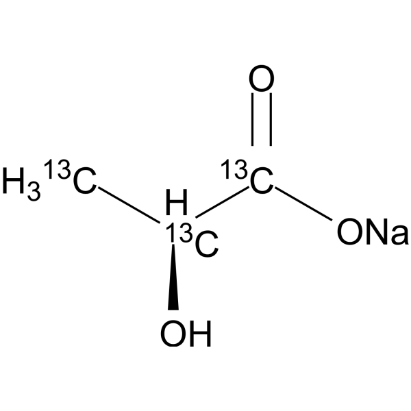 L-Lactic acid-<sup>13</sup>C<sub>3</sub> sodium (20% in water)