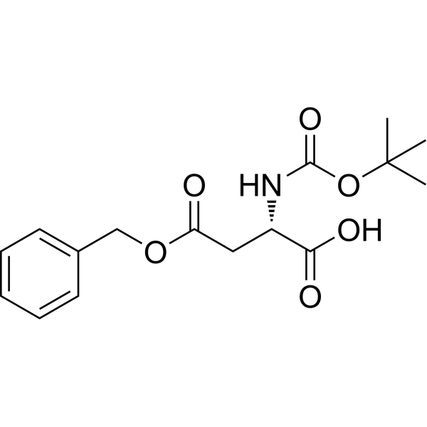 (2S)-4-(Benzyloxy)-2-[(tert-butoxycarbonyl)amino]-4-oxobutanoic acid
