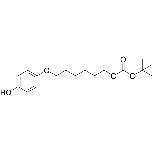 tert-Butyl (6-(4-hydroxyphenoxy)hexyl) carbonate