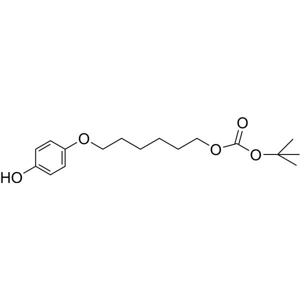 tert-butyl (6-(4-hydroxyphenoxy)hexyl) carbonate (Standard)