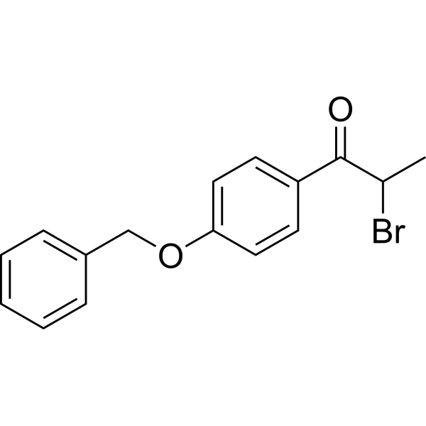 1-(4-(Benzyloxy)phenyl)-2-bromopropan-1-one (Standard)