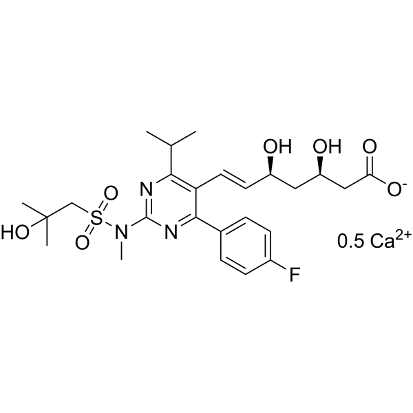 S-Desmethyl-S-(2-hydroxy-2-methylpropyl) Rosuvastatin calcium