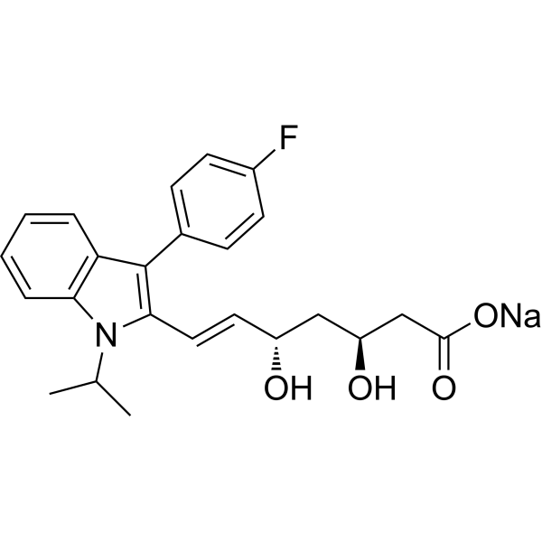 (3S,5S)-Fluvastatin sodium