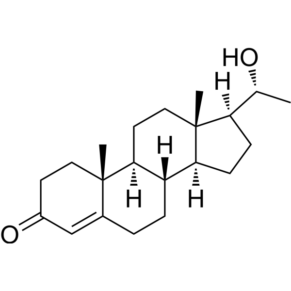 (8S,9S,10R,13S,14S,17S)-17-((R)-1-Hydroxyethyl)-10,13-dimethyl-6,7,8,9,10,11,12,13,14,15,16,17-dodecahydro-1H-cyclopenta[a]phenanthren-3(2H)-one (Progesterone Impurity) (Standard)