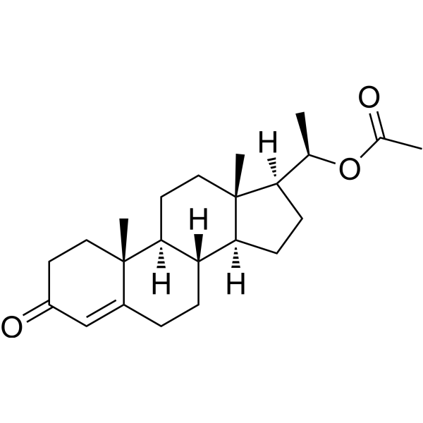 (R)-1-((8S,9S,10R,13S,14S,17S)-10,13-Dimethyl-3-oxo-2,3,6,7,8,9,10,11,12,13,14,15,16,17-tetradecahydro-1H-cyclopenta[a]phenanthren-17-yl)ethyl acetate (Progesterone Impurity) (Standard)