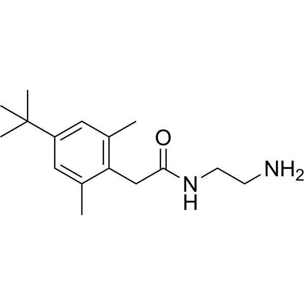 N-(2-Aminoethyl)-2-(4-(tert-butyl)-2,6-dimethylphenyl)acetamide (Xylometazoline Impurity) (Standard)