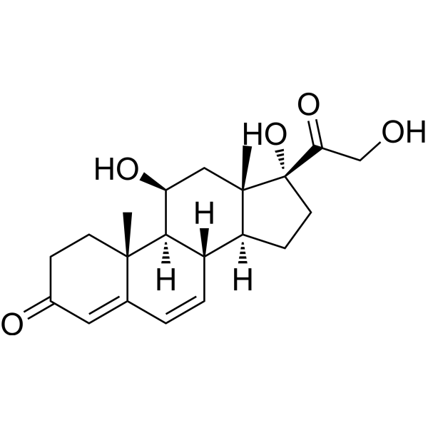 (8S,9S,10R,11S,13S,14S,17R)-11,17-Dihydroxy-17-(2-hydroxyacetyl)-10,13-dimethyl-8,9,10,11,12,13,14,15,16,17-decahydro-1H-cyclopenta[a]phenanthren-3(2H)-one (Hydrocortisone Impurity) (Standard)
