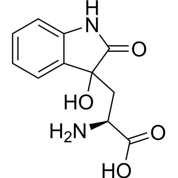 (2S)-2-Amino-3-(3-hydroxy-2-oxoindolin-3-yl)propanoic acid (Tryptophan Impurity) (Standard)