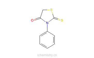 CAS:1457-46-1_N-苯基绕丹宁的分子结构