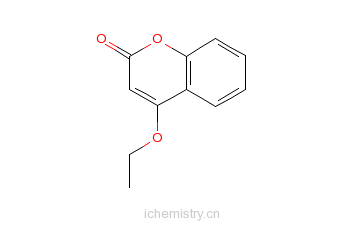 CAS:35817-27-7_4-乙氧基香豆素的分子结构