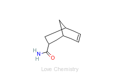 CAS:95-17-0_5-降冰片烯-2-甲酰胺的分子结构