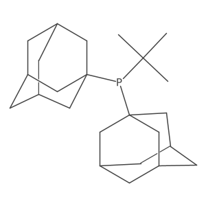 Di(adamantan-1-yl)(tert-butyl)phosphine结构式