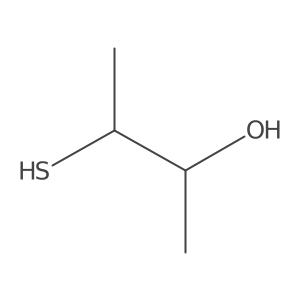 DL-Threo-3-mercaptobutan-2-ol结构式