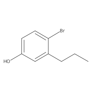 4-Bromo-3-propylphenol结构式