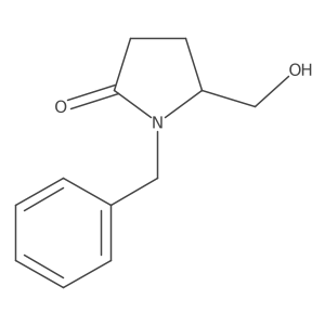(5R)-1-benzyl-5-(hydroxymethyl)pyrrolidin-2-one Structure