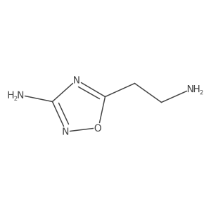 5-(2-Aminoethyl)-1,2,4-oxadiazol-3-amine结构式