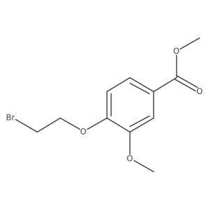 Methyl 4-(2-bromoethoxy)-3-methoxybenzoate Structure