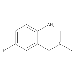2-[(Dimethylamino)methyl]-4-fluoroaniline结构式