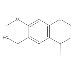 (5-Isopropyl-2,4-dimethoxyphenyl)methanol结构式