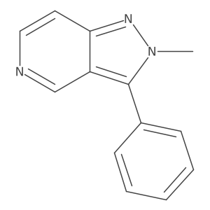 2h-Pyrazolo[4,3-c]pyridine,2-methyl-3-phenyl-结构式