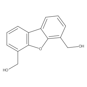 4,6-Bis(hydroxymethyl)dibenzofuran结构式