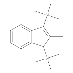 1,3-Bis(trimethylsilyl)-2-methylindene结构式
