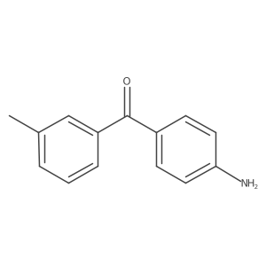 (4-Aminophenyl)(m-tolyl)methanone结构式