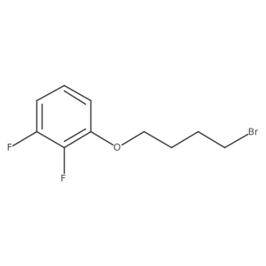 1-(4-Bromobutoxy)-2,3-difluorobenzene结构式