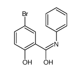 5-bromo-2-hydroxy-N-phenylbenzamide结构式