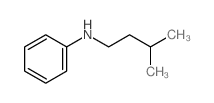 N-异戊基苯胺结构式
