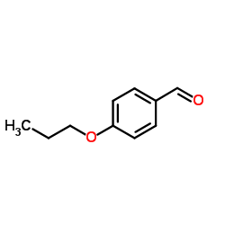 4-丙氧基苯甲醛 结构式