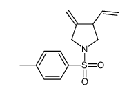 3-ethenyl-4-methylidene-1-(4-methylphenyl)sulfonylpyrrolidine结构式