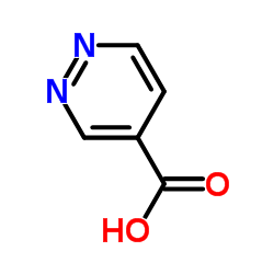 哒嗪-4-羧酸结构式
