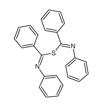 bis-(&alpha;-phenyliminobenzyl) sulfide结构式