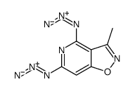 4,6-diazido-3-methyl-[1,2]oxazolo[4,5-c]pyridine结构式