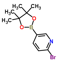 2-溴吡啶-5-硼酸频哪醇酯结构式