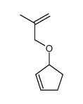 2-cyclopentenyl 2-methylallyl ether结构式