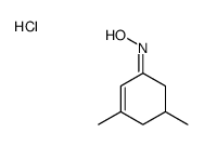 N-(3,5-dimethylcyclohex-2-en-1-ylidene)hydroxylamine,hydrochloride结构式