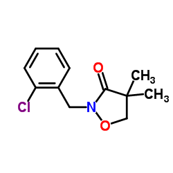 异恶草酮 结构式