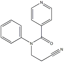 N-(2-cyanoethyl)-N-phenylisonicotinamide