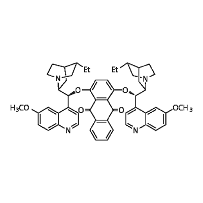 HYDROQUINIDINE (ANTHRAQUINONE-1,4-DIYL) DIETHER Struktur