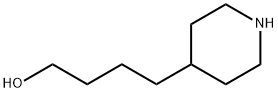 4-(4-哌啶基)-1-丁醇, 57614-92-3, 结构式
