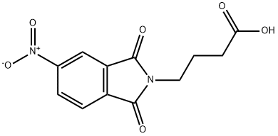 4-(5-NITRO-1,3-DIOXO-1,3-DIHYDRO-2H-ISOINDOL-2-YL)BUTANOIC ACID Structure