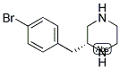 (R)-2-(4-BROMO-BENZYL)-PIPERAZINE 结构式