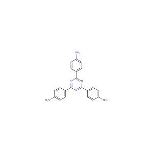 2,4,6-三(4-氨基苯基)-1,3,5-三嗪,4,4