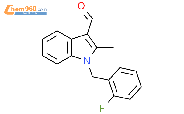 1-(2-氟苄基)-2-甲基-1H-吲哚-3-甲醛CAS号347323-87-9