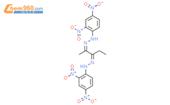 2,2'-（戊烷-2,3-二亚基）双（1-（2,4-二硝基苯基）肼）结构式图片|1180-59-2结构式图片